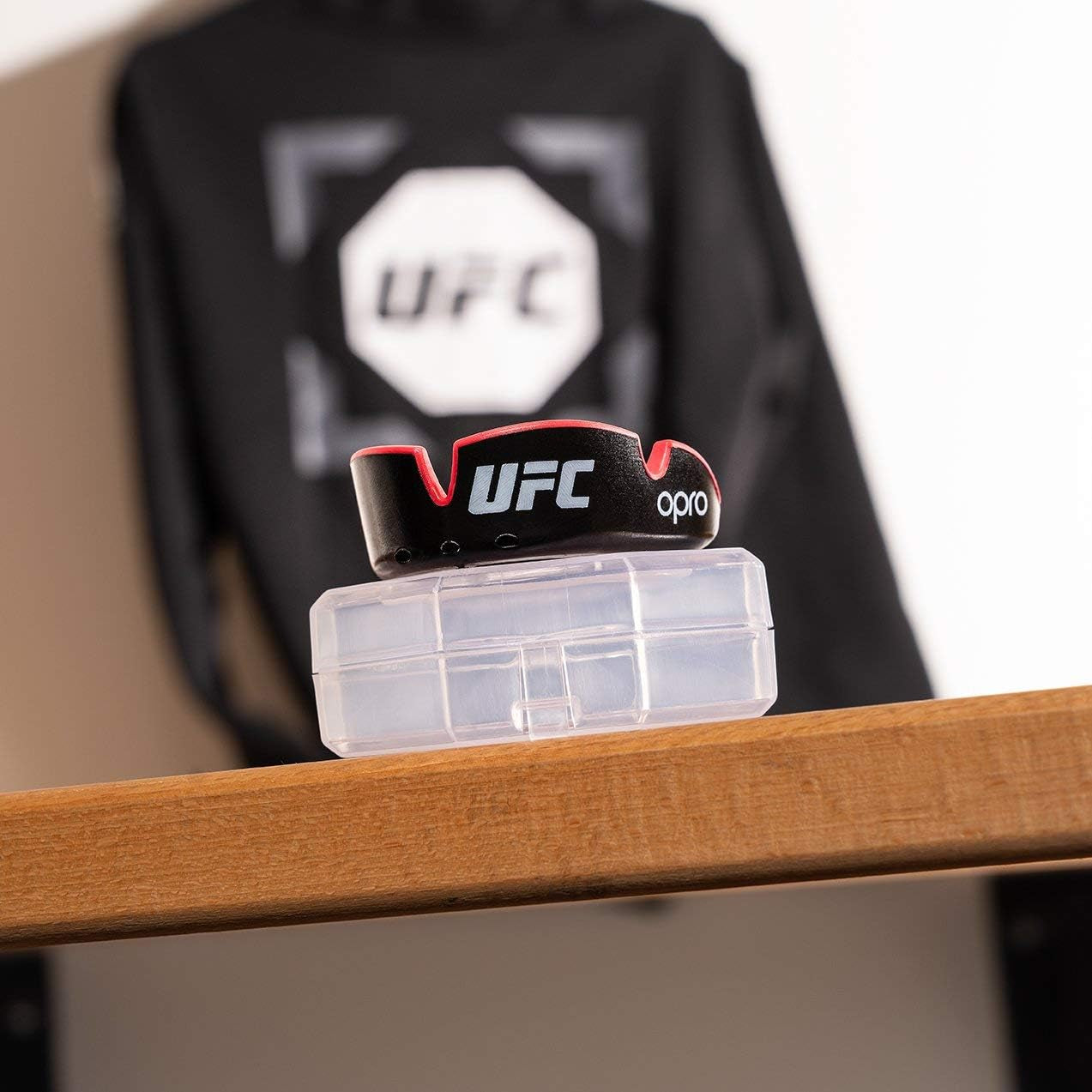 Silver Level UFC Adult and Youth Sports Mouthguard with Case, Kids Gum Shield Featuring Revolutionary Fitting Technology for UFC, MMA, Boxing, BJJ and Other Combat Sports (Adult, Black)